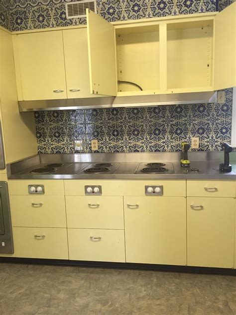 st charles stainless steel cabinets|old fashioned metal kitchen cabinets.